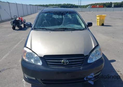 2003 Toyota Corolla S из США, поврежденный, VIN 1NXBR32E93Z035637